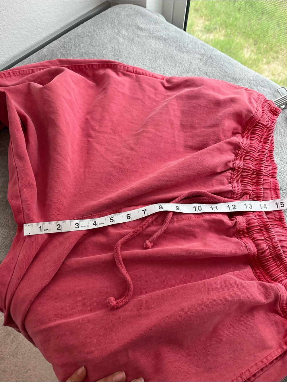 Free People NWOT Lex Pull-On Barrel Pants in Honeysuckle size large - Picture 5 of 7